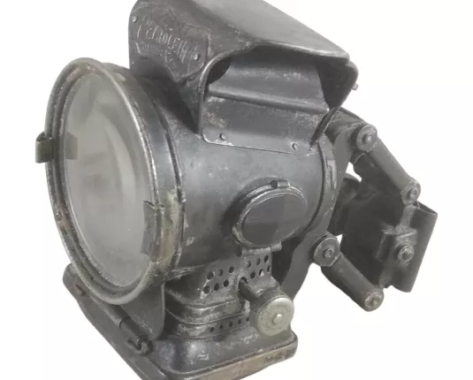 British Army - Bicycle oil lamp