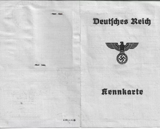 Deutsches Reich - Kennkarte