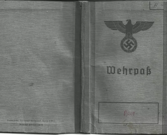 Wehrmacht - 'Wehrpaß'