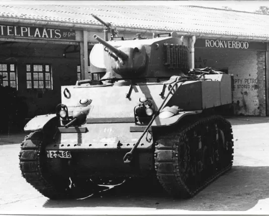 Belgisch leger - M5 Stuart