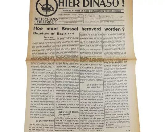 Hier Dinaso! Hoe moet Brussel heroverd worden? - 1936