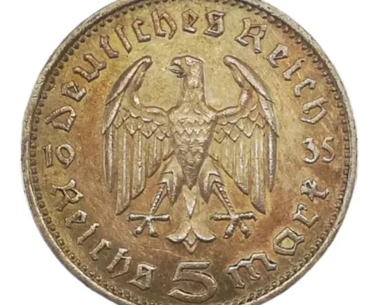 5 Reichsmark - Hindenburg - 1935