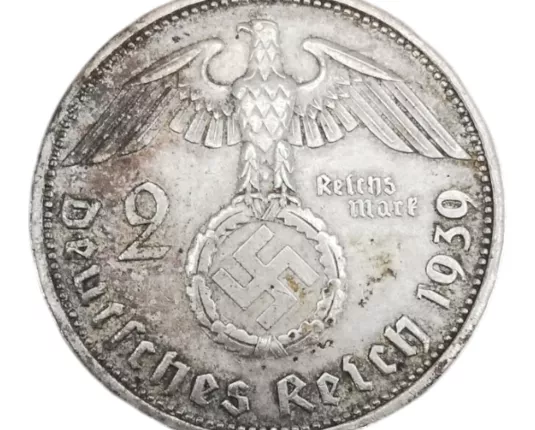 2 Reichsmark - Hindenburg - 1939