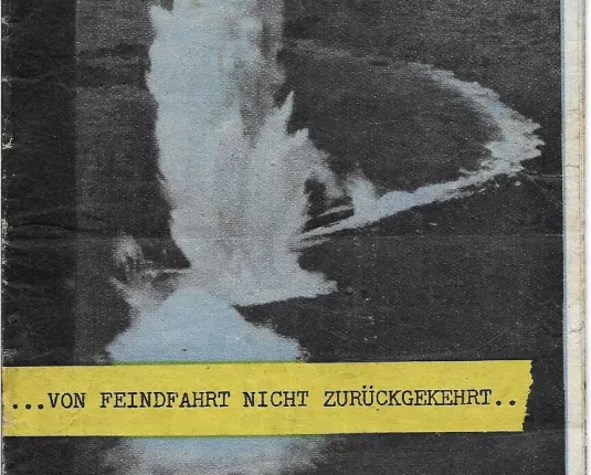 Geallieerd pamflet '...von Feindfahrt nicht zurückgekehrt...' - 1943