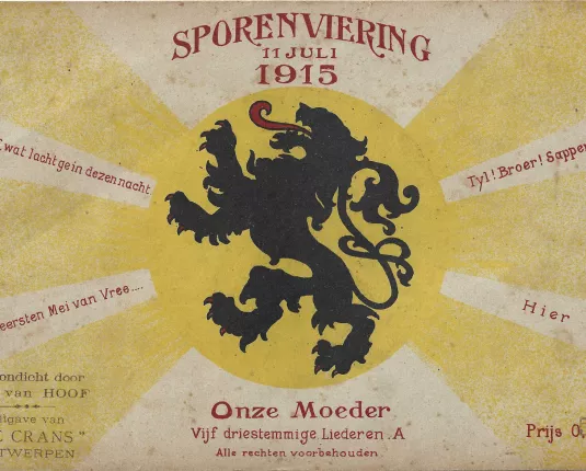 Sporenviering 11 Juli 1915